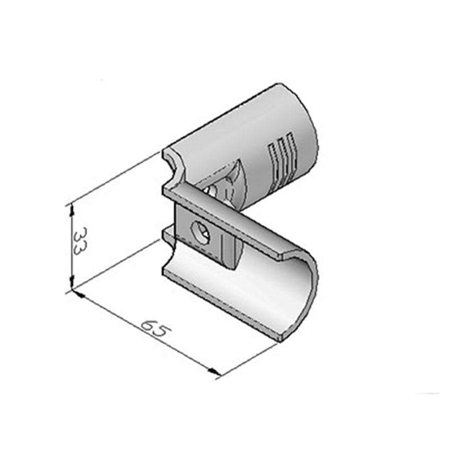 E2 Inside 90° Corner Joint IPS Material Handling Modular Racking