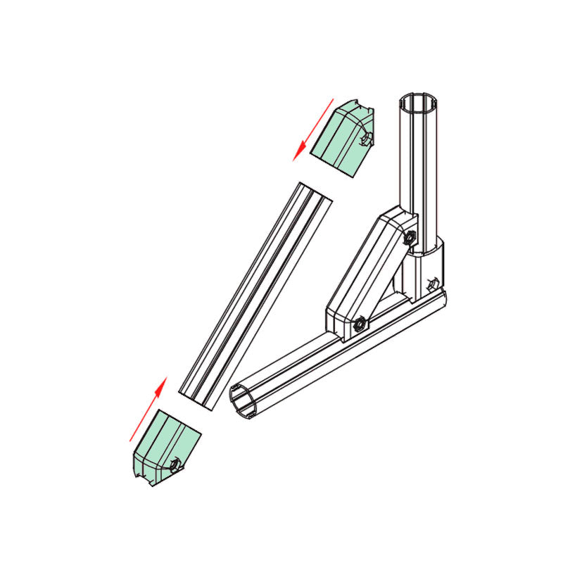 AJ-A13 | 45° Connector
