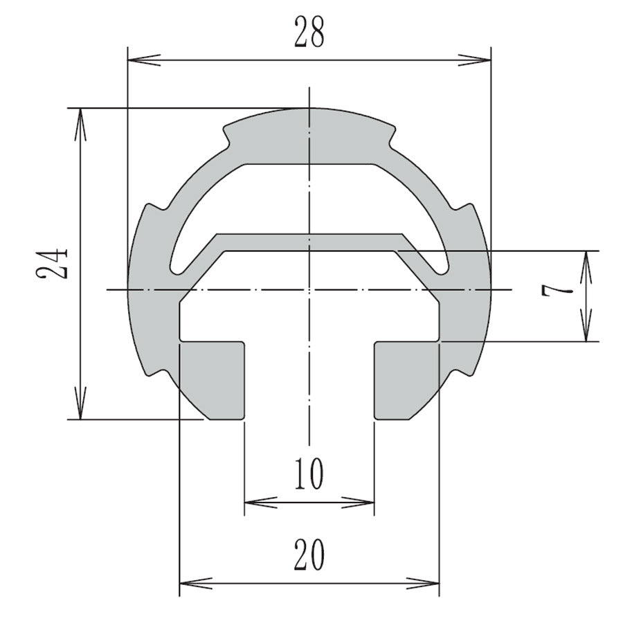 ALP-28T | T-Slot Frame